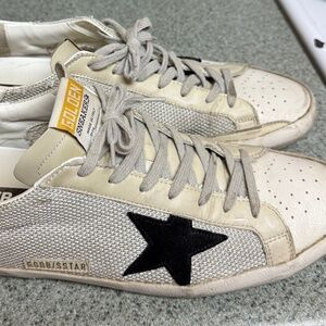 Men’s Golden Goose Super- Star in leather